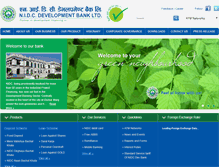 Tablet Screenshot of nidc.org.np